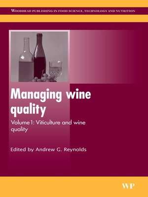 cover image of Managing Wine Quality